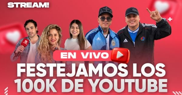 ¡Eh Guacho y La Base en vivo! QPS festeja sus 100 mil suscriptores con todo