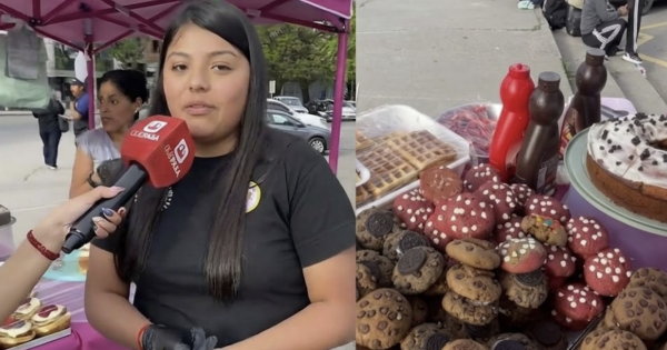 «Cande Sabores»: aprendió a cocinar por las redes y hoy tiene dos puestos en Jujuy