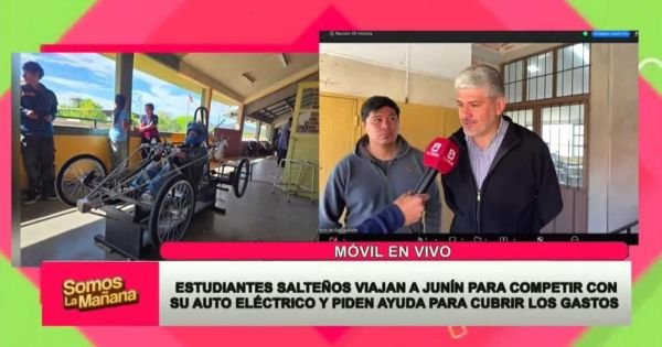 De B° San Remo a una carrera nacional: alumnos salteños construyeron un auto eléctrico