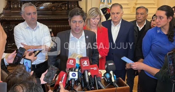 Kicillof en Jujuy: cuestionó el ajuste de Milei y pidió más unidad entre las provincias
