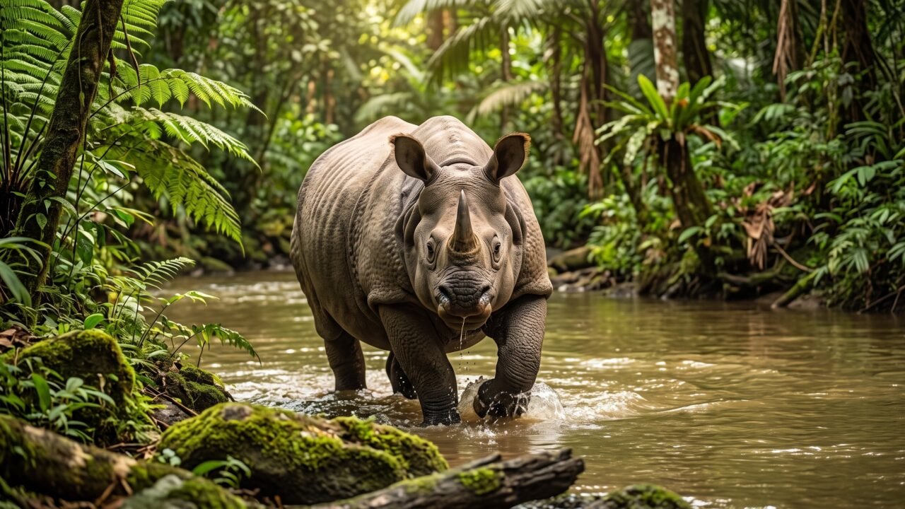 Los rinocerontes de Sumatra y Java enfrentan un riesgo crítico de extinción en Indonesia