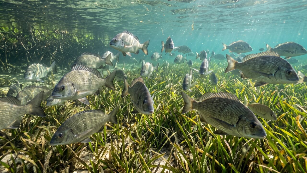 Las praderas marinas de Australia se recuperaron tras ciclones e inundaciones, pero cambiaron sus comunidades de peces