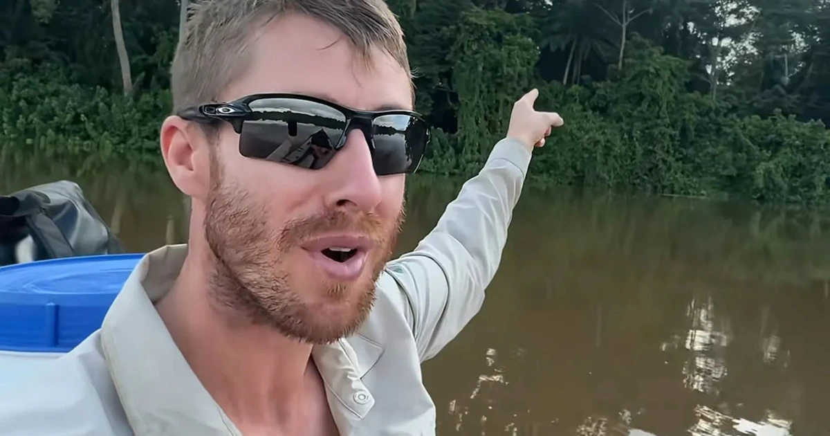 Alarma en “la expedición más peligrosa del mundo”: qué se sabe del tiktoker Ash Dykes tras más de 16 horas sin contacto en la selva del Congo