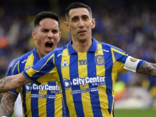 Rosario Central aplastó 5-0 a Independiente Rivadavia, su rival directo en la anual, y también es líder en el Clausura