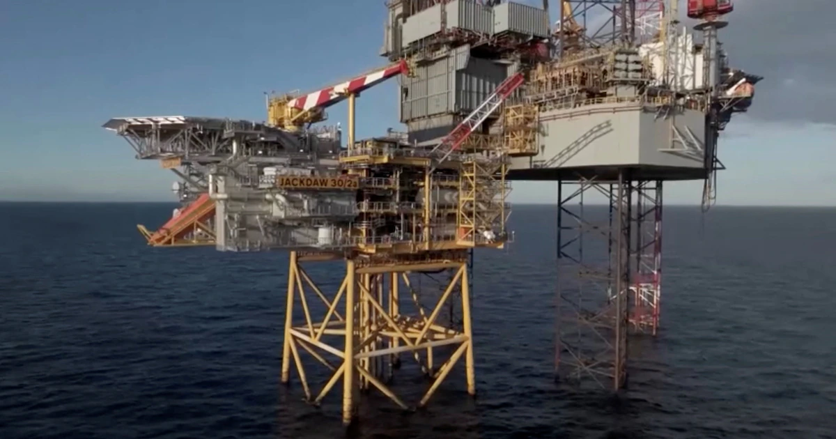 El Reino Unido aprobó la extracción de un importante yacimiento de gas en el mar del Norte