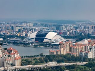 80 metros, 55 mil espectadores y más de USD mil millones: así es la cúpula más grande del mundo