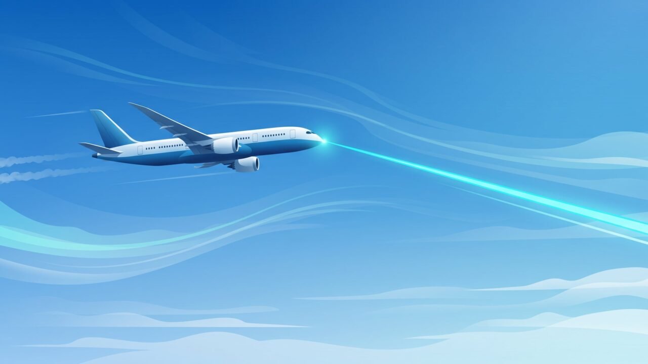 Un nuevo método láser permitiría anticipar turbulencias en aviones a más de 30 kilómetros de distancia
