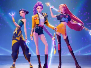 Cinco dibujos de Las Guerreras K-pop para imprimir y pintar con acuarelas en casa