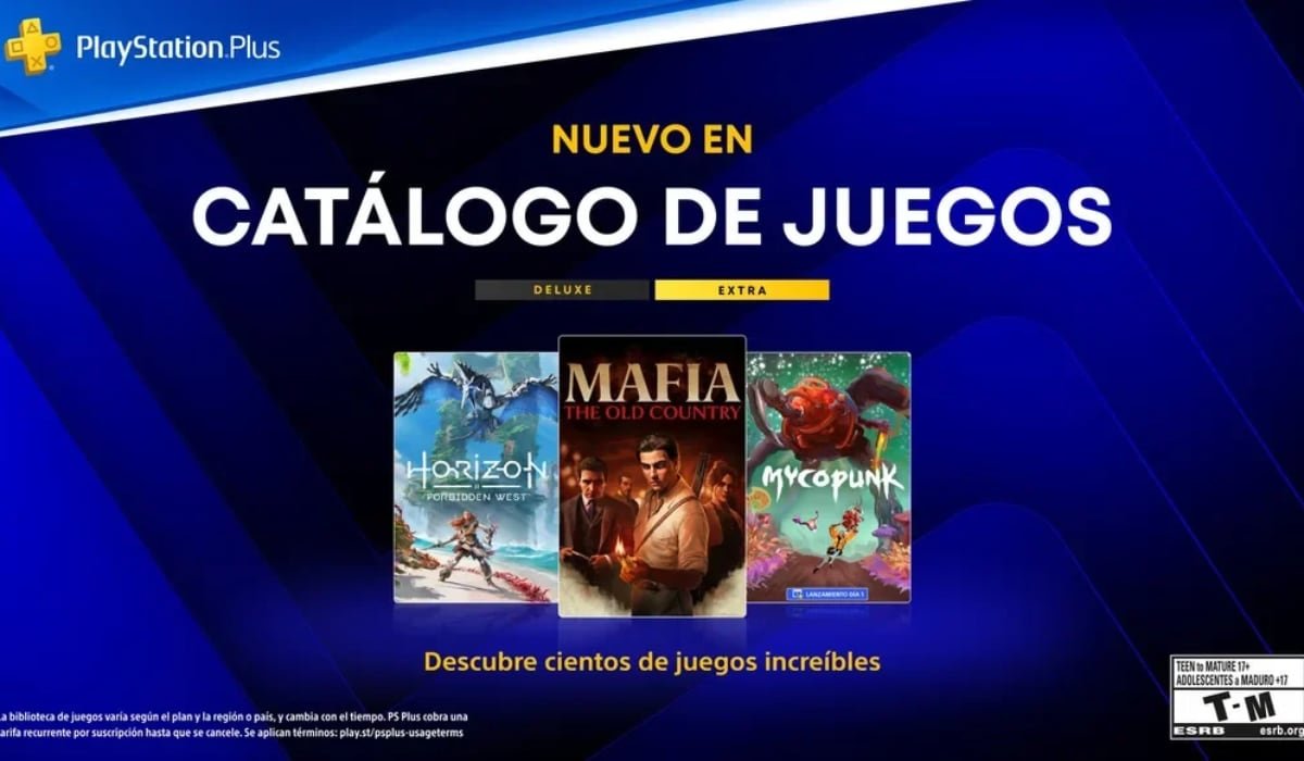 Juegos gratis de PS Plus Extra para octubre de 2026: Mafia: The Old Country encabeza la lista