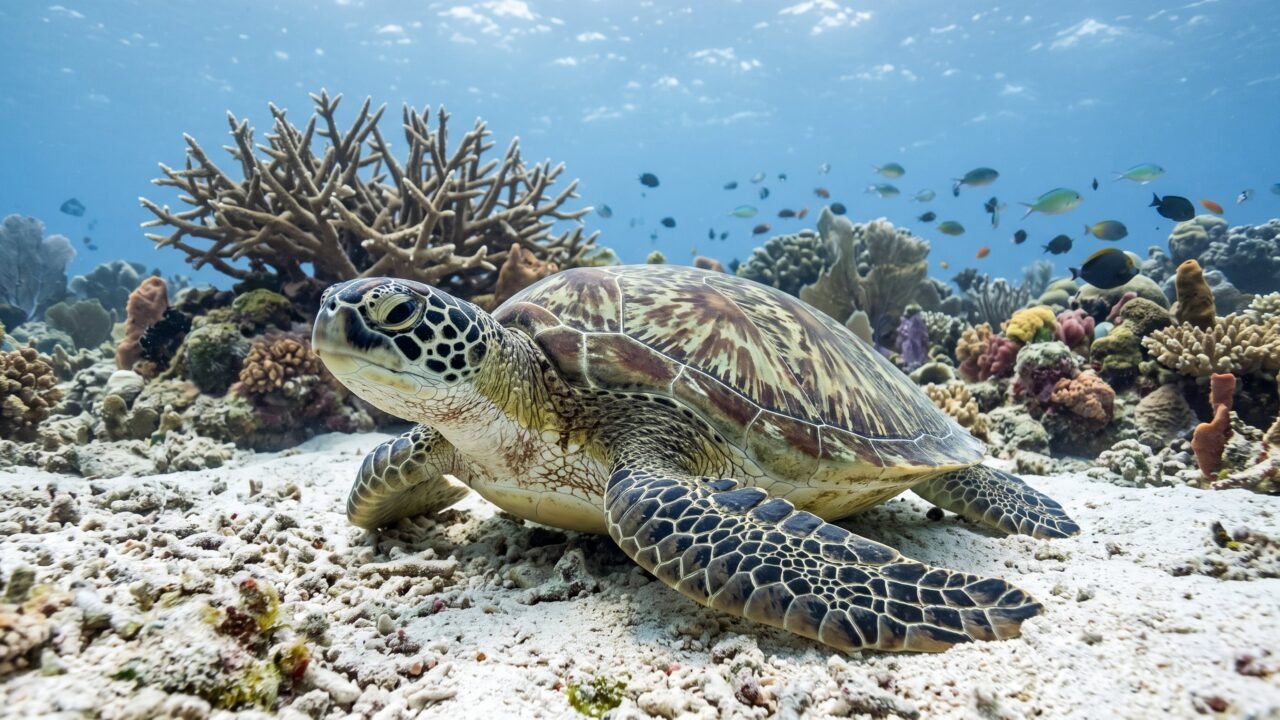 Un archipiélago en Malasia logra triplicar sus nidos de tortuga verde en 50 años y ya son más de 20 mil