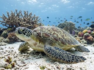 Un archipiélago en Malasia logra triplicar sus nidos de tortuga verde en 50 años y ya son más de 20 mil
