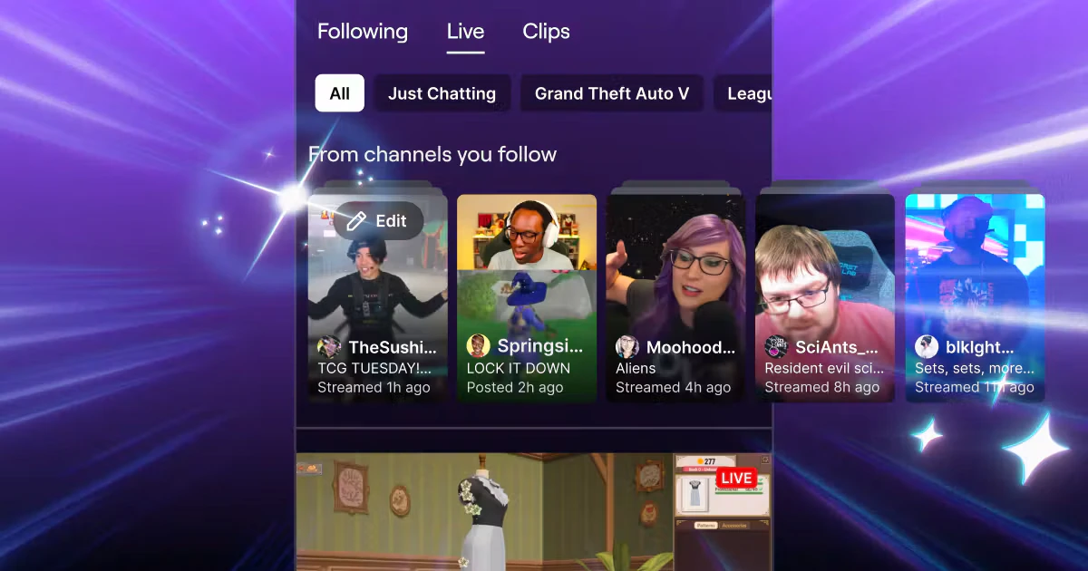 La solución de Twitch para ponerse al día con streams extensos: resúmenes de los mejores momentos