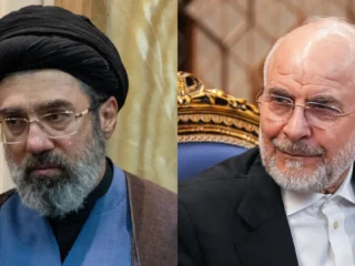 El ayatollah Mojtaba Khamenei y el presidente del Parlamento iraní analizaron la evolución de la guerra en Medio Oriente