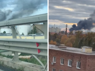 Ucrania atacó objetivos militares, un centro de datos y una refinería rusa a 1.900 kilómetros de su frontera