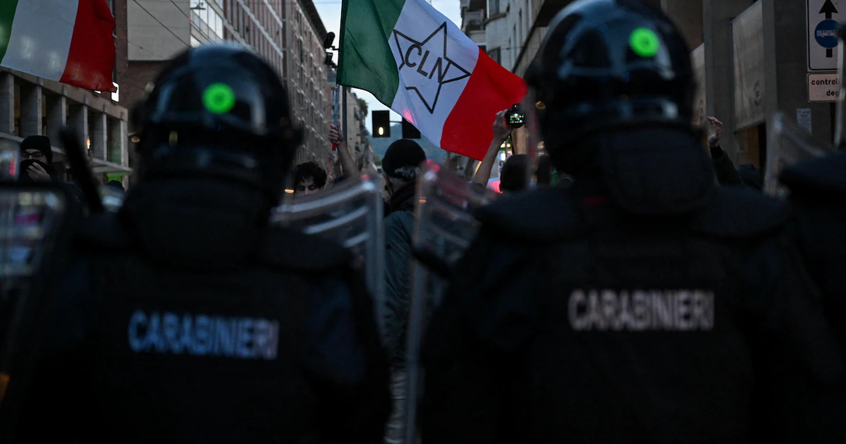 El gobierno de Italia confirmó la detención del presunto organizador de los disturbios en Milán