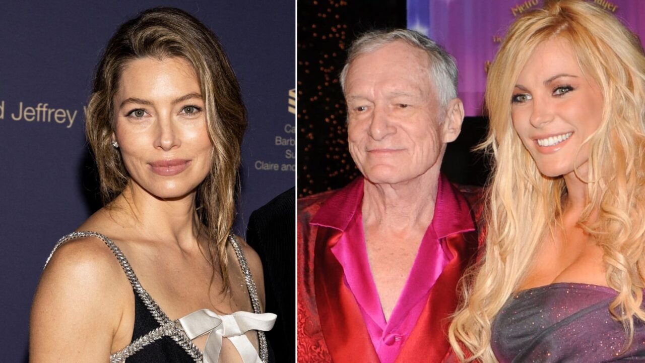 Crystal Harris, viuda de Hugh Hefner, pide a Jessica Biel que reconsidere su papel en la próxima película sobre Playboy: “Sufrí abuso sexual, emocional y físico”