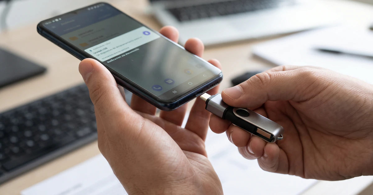Cómo conectar un pendrive a tu móvil Android y ahorrarte la nube de pago