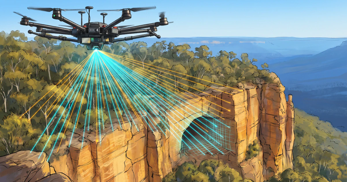 Drones con tecnología láser descubren refugios aborígenes milenarios ocultos en los bosques de Australia