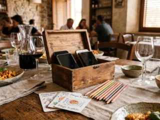 Sin celulares en la mesa: el pacto voluntario que impulsan restaurantes de Italia para fomentar el diálogo familiar