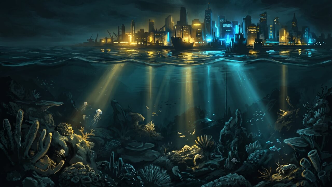 Cuáles son los mares europeos con mayor riesgo de contaminación lumínica submarina