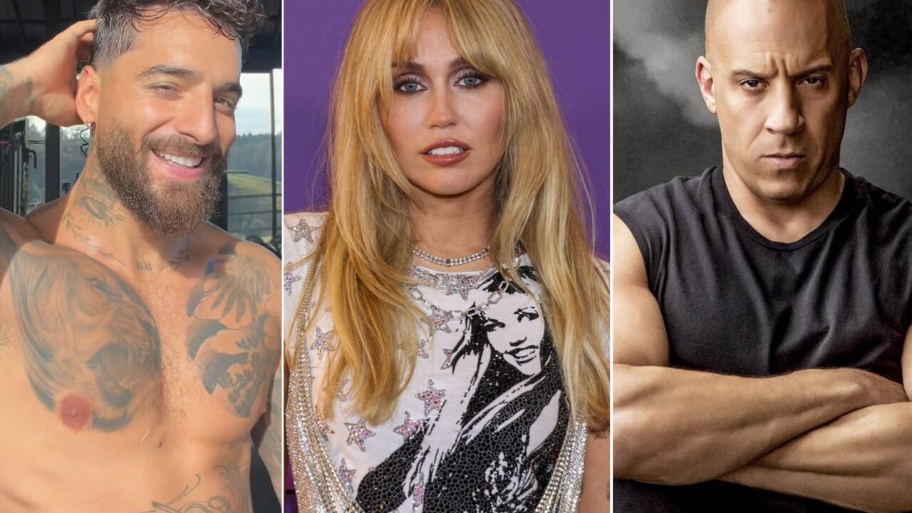 De Maluma a Miley Cyrus y Vin Diesel, siete famosos que cambiaron sus nombres por otros más llamativos