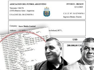 Una empleada de la AFA aparece detrás de las facturas de tres agentes de cobro internacionales de la entidad que preside “Chiqui” Tapia