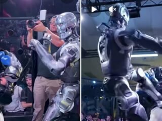 El video de boxeo entre el influencer Frankie LaPenna y un robot: fue tan real que hubo lesiones