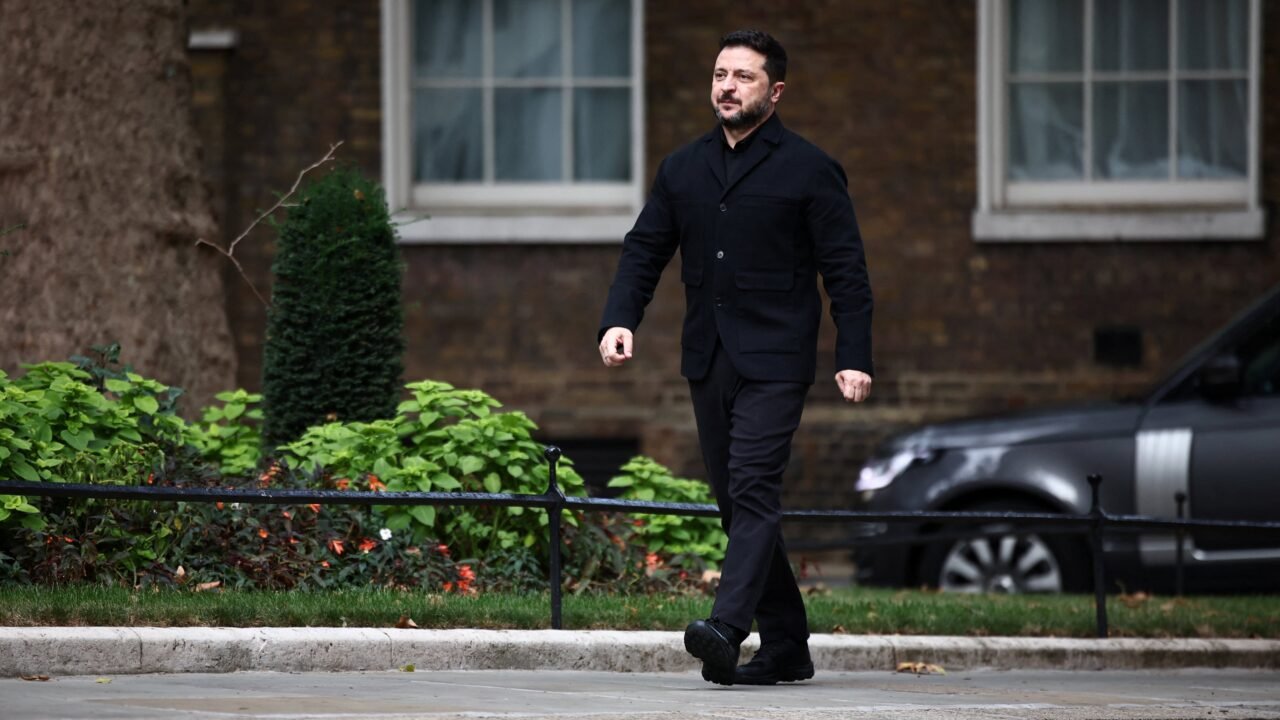Zelensky acusó a Rusia de no tener “ningún interés en la paz” en su visita a Londres