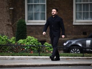 Zelensky acusó a Rusia de no tener “ningún interés en la paz” en su visita a Londres