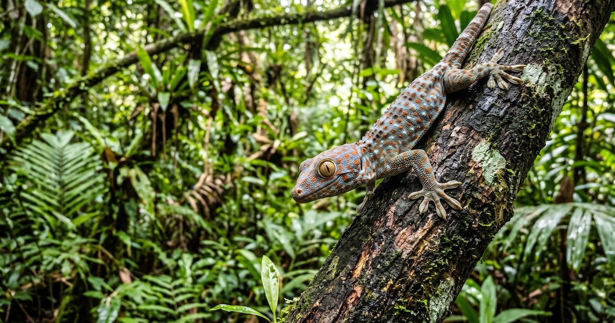 El secreto que guarda la piel del gecko y podría revelar nuevas formas de conservar agua en climas extremos