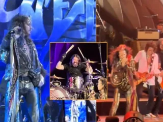 Así fue el regreso de Aerosmith a los escenarios después de 3 años: Dave Grohl, Johnny Depp, Guns N’ Roses y más sorpresas
