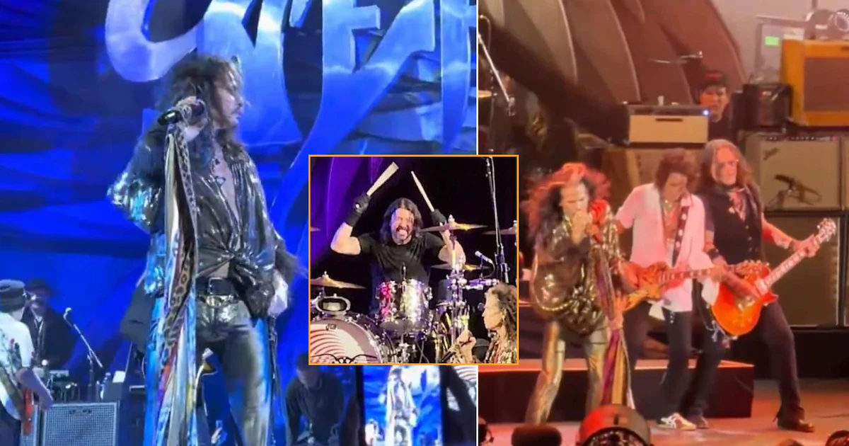 Así fue el regreso de Aerosmith a los escenarios después de 3 años: Dave Grohl, Johnny Depp, Guns N’ Roses y más sorpresas