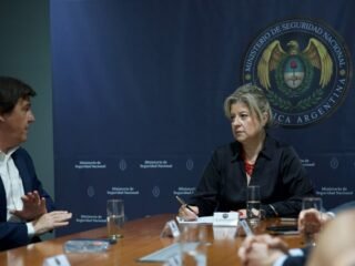 Alejandra Monteoliva encabezó la mesa de control y monitoreo del fenómeno de El Niño