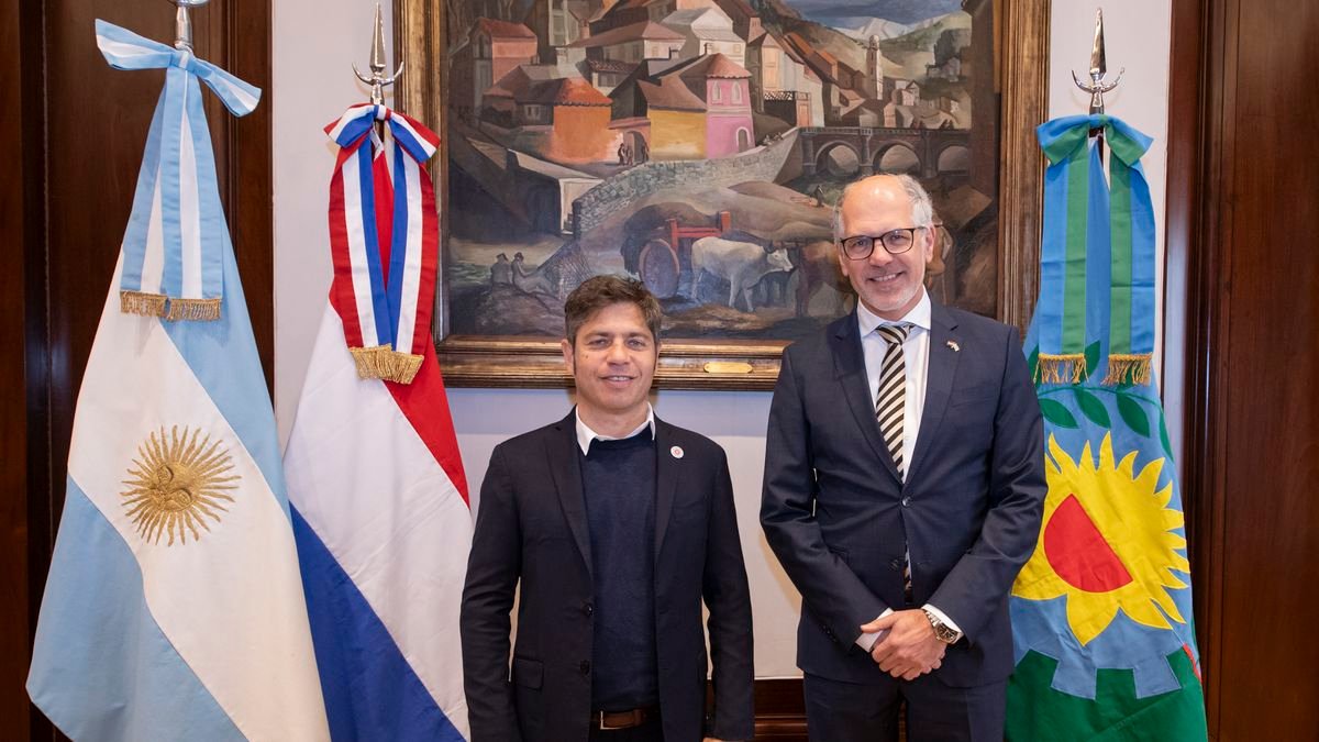 Axel Kicillof recibió al embajador de Países Bajos “para fortalecer los lazos de cooperación”