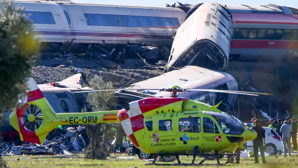 Quién es la argentina muerta en el choque de trenes en España