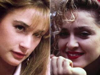 “Borracha y drogada”: el motivo por el que Demi Moore casi pierde a manos de Madonna el rol que la consagró