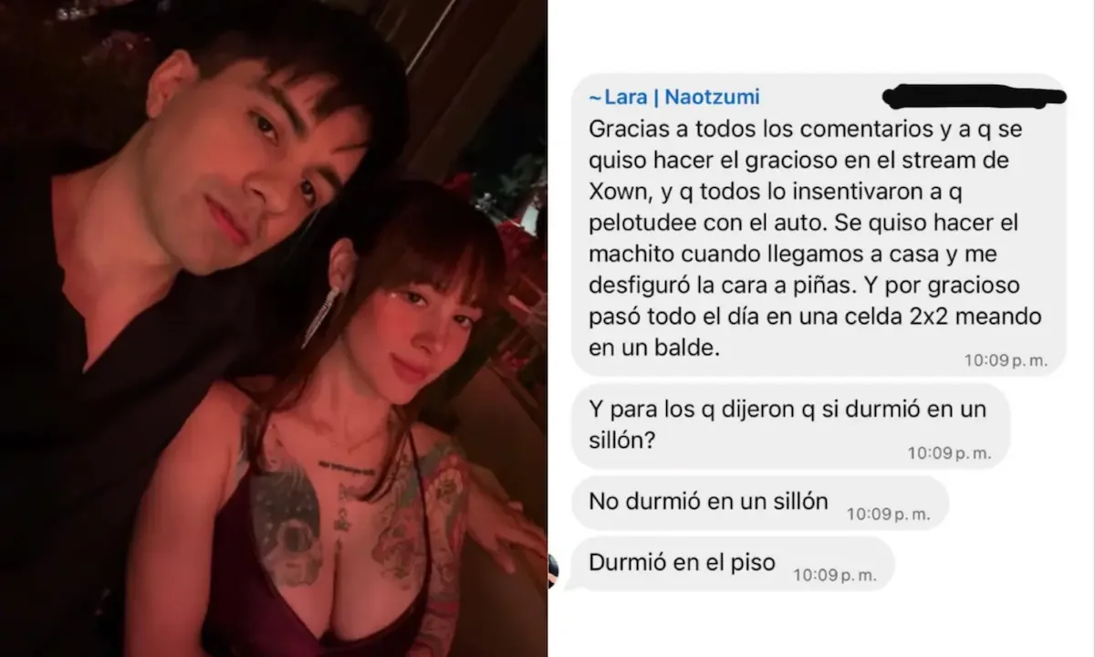 Detuvieron en Tigre a un streamer acusado de pegarle a su novia: la discusión se transmitió en vivo