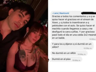 Detuvieron en Tigre a un streamer acusado de pegarle a su novia: la discusión se transmitió en vivo