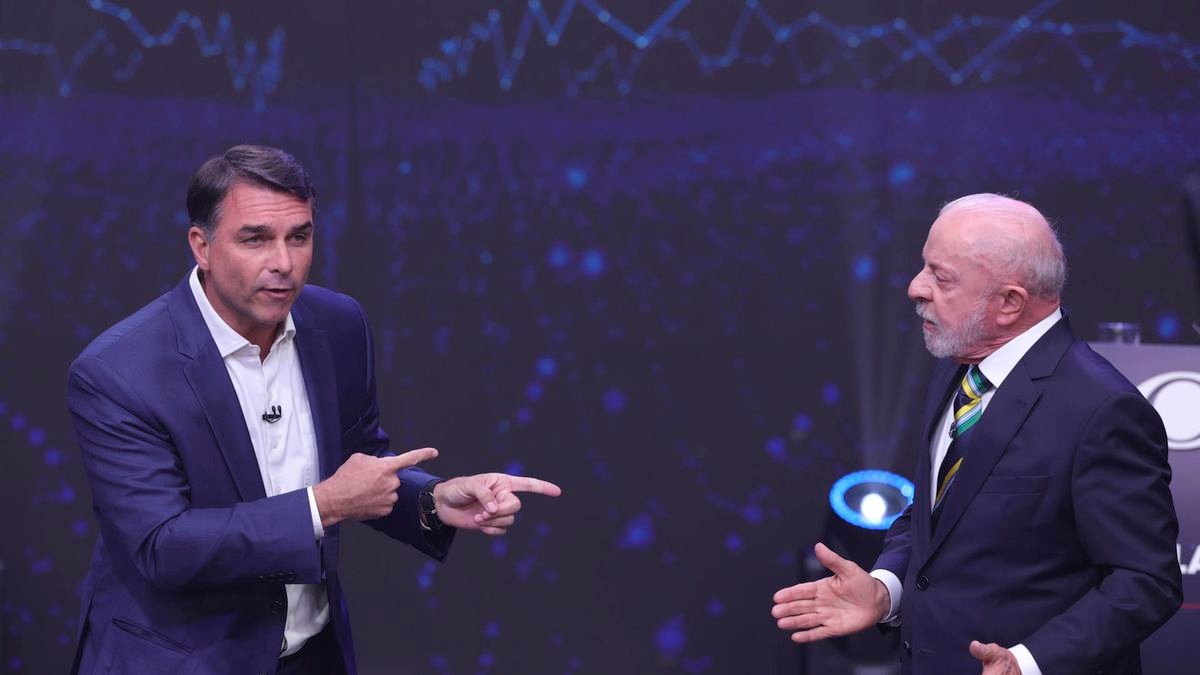 La picante respuesta de Lula da Silva a Flávio Bolsonaro en pleno debate: “Quiero que el 100% de los presos me vote, hasta tu padre”