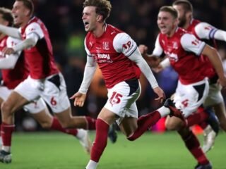 Fleetwood Town, el equipo de cuarta división que eliminó al Arsenal en la Carabao Cup