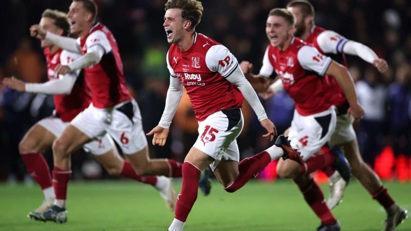 Fleetwood Town, el equipo de cuarta división que eliminó al Arsenal en la Carabao Cup