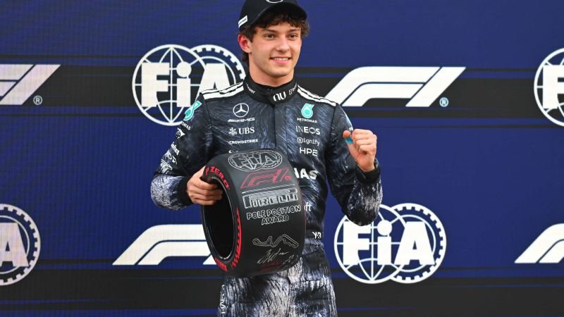Andrea Kimi Antonelli busca convertirse en el campeón de la Fórmula 1 más joven de la historia