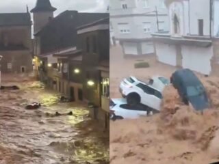Tragedia en España: las inundaciones dejan un muerto y decenas de inundados