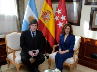 Javier Milei se reunió con Isabel Díaz Ayuso y ratificó su relación con la derecha de España