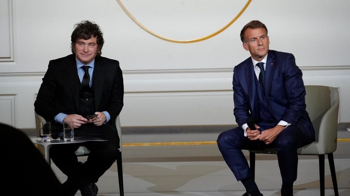 Javier Milei en Francia: el Presidente recibe un premio del Foro Económico de París