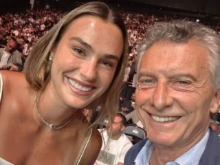 La foto de Mauricio Macri con una ex número uno del mundo que sorprendió en las redes sociales