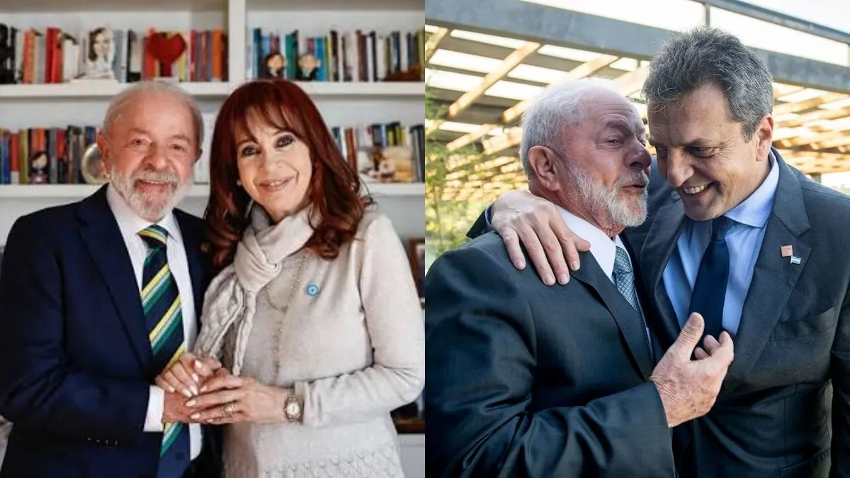 Lula agradeció a Sergio Massa y a Cristina Kirchner por sus felicitaciones: “Brasil y Argentina son hermanos, unidos por la historia”