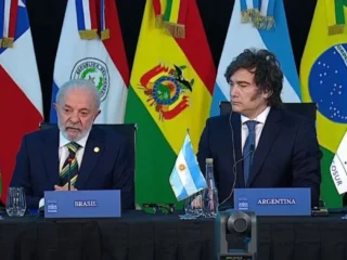 Javier Milei, el único presidente de Sudamérica que no reconoció la reelección de Lula da Silva en Brasil