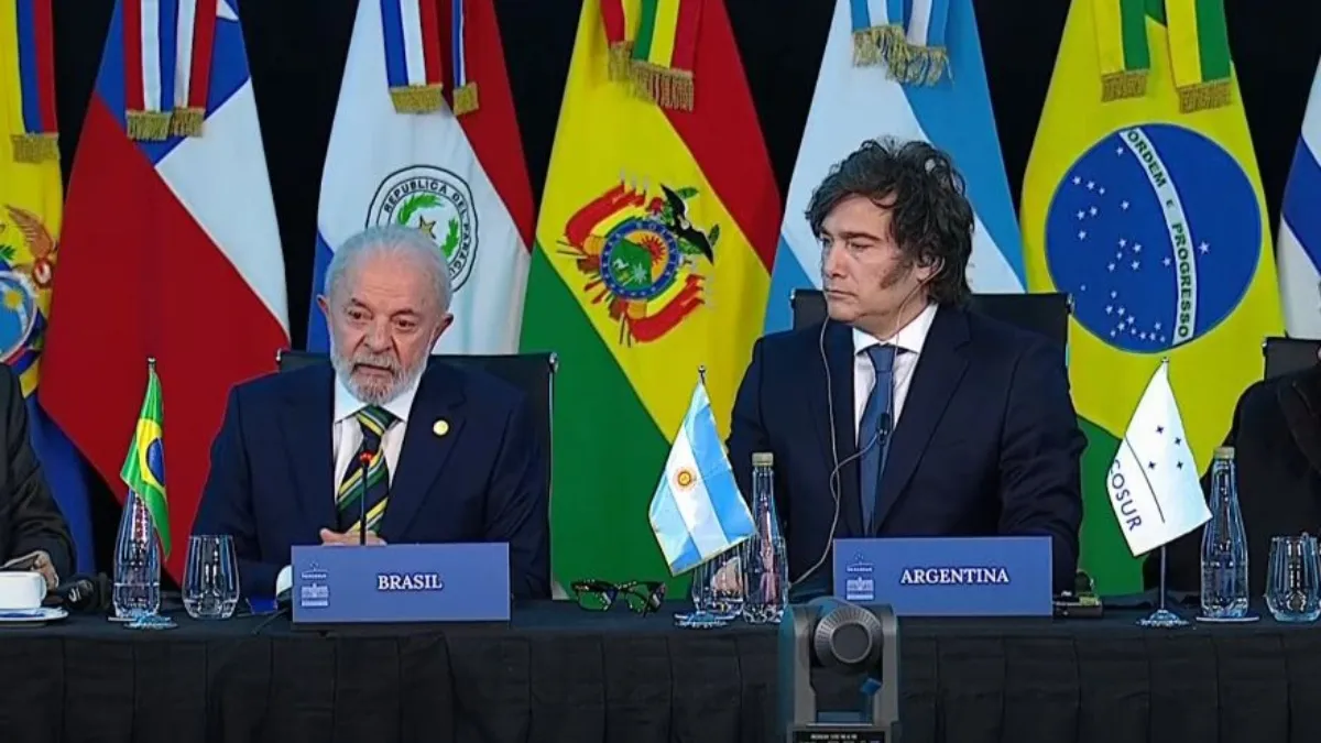 Javier Milei, el único presidente de Sudamérica que no reconoció la reelección de Lula da Silva en Brasil