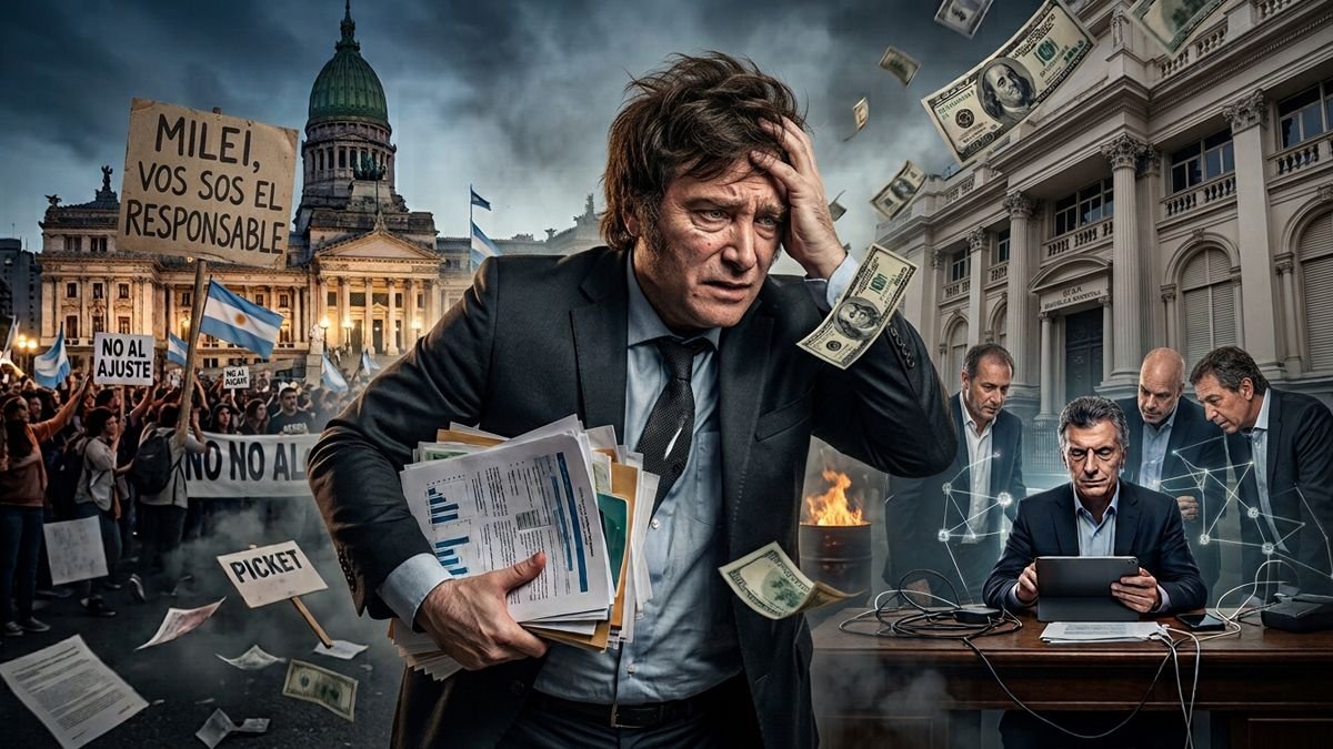 Los frentes abiertos de Javier Milei se acumulan y ya son muchos más que las “buenas noticias” de la macro
